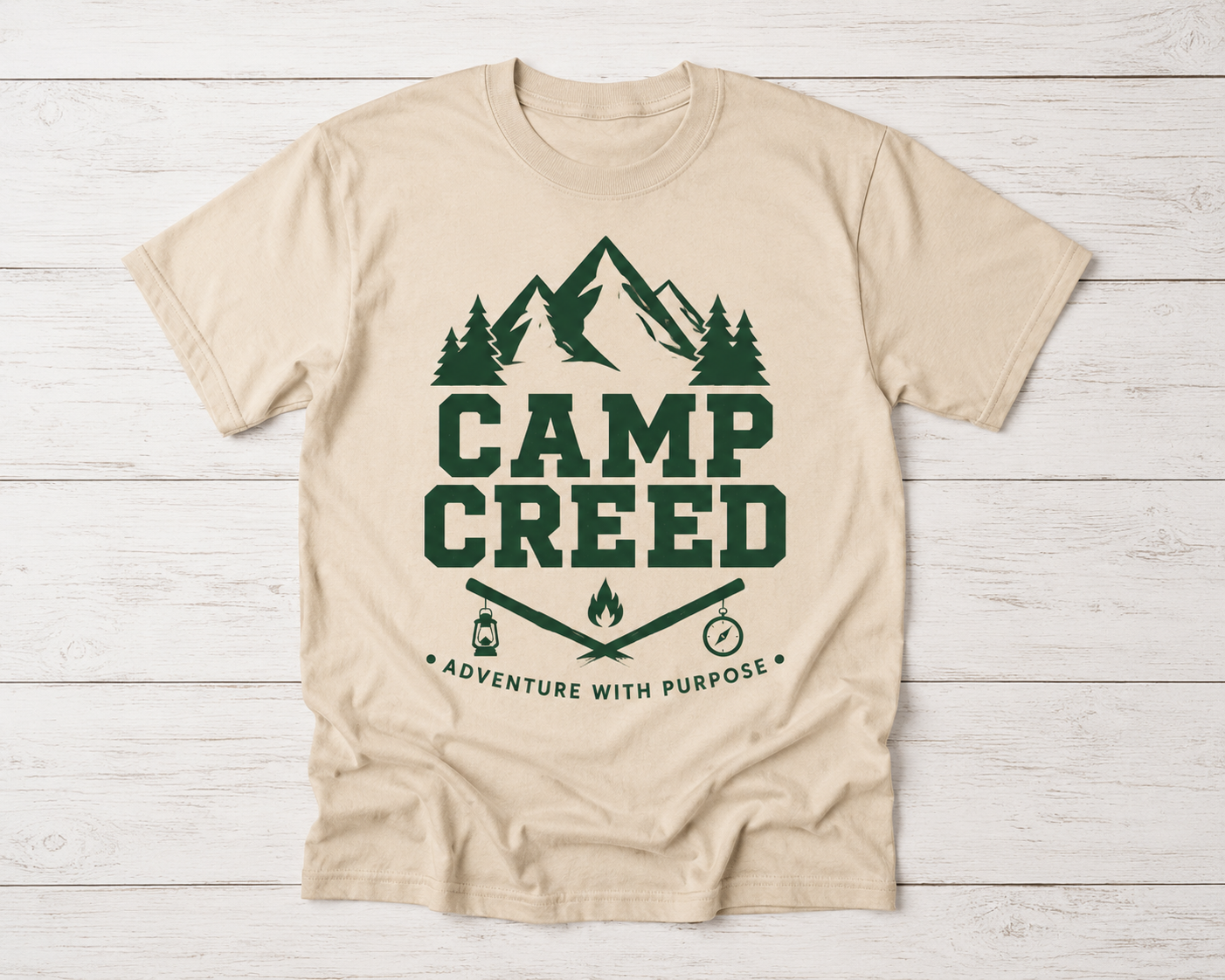 Custom Mission Tee - Camp Creed Edition