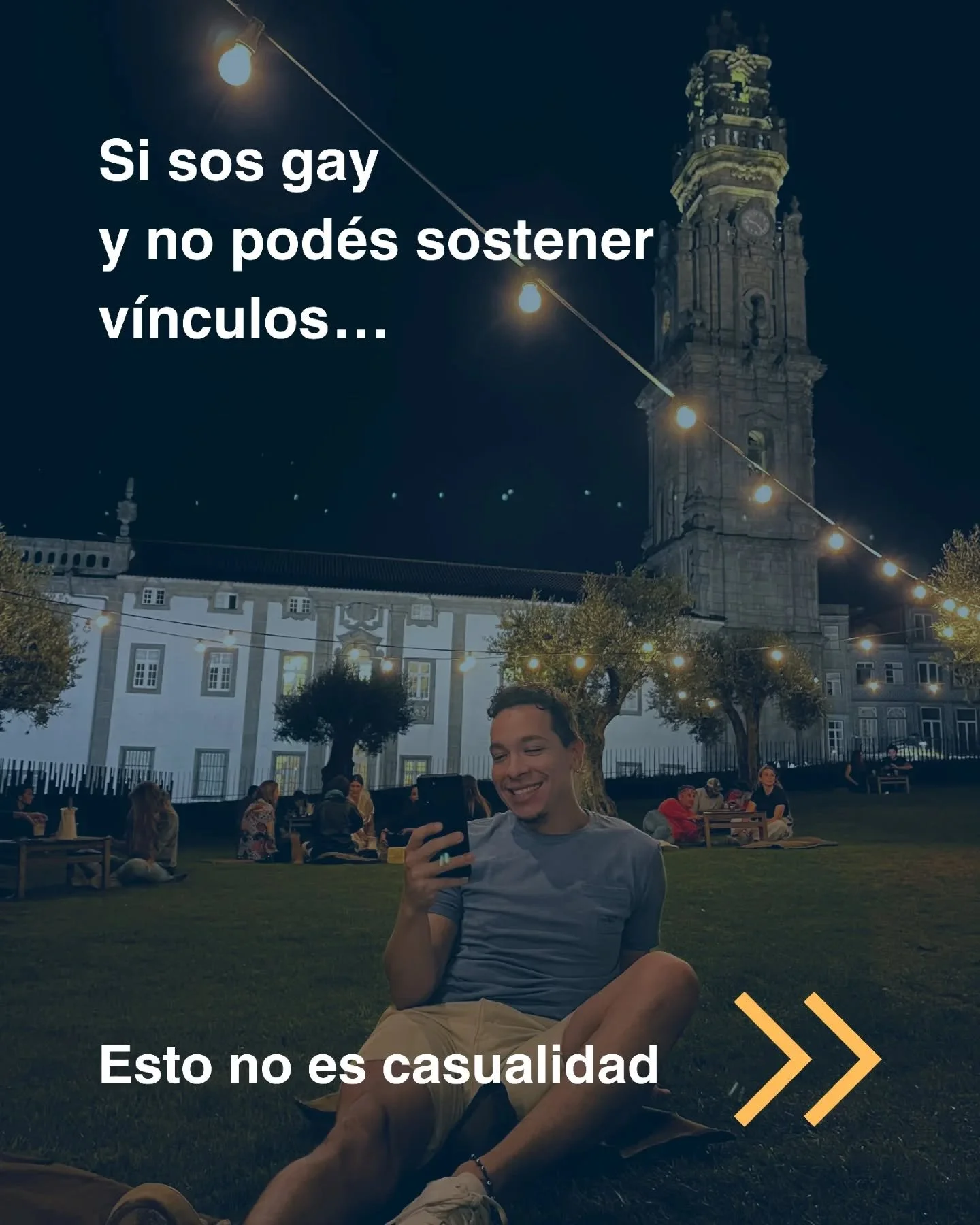 Hay algo que muchas personas LGBTQ+ hacen sin darse cuenta:

intentan resolver -de manera inconsciente- en los v&iacute;nculos actuales
lo que se organiz&oacute; mucho antes.

No s&oacute;lo desde la cabeza.
Desde el cuerpo.

Por eso no alcanza con e