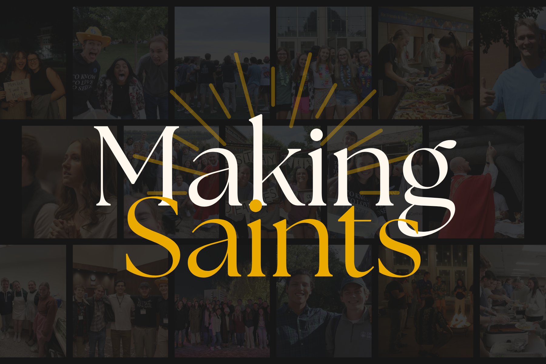 Making Saints Banquet