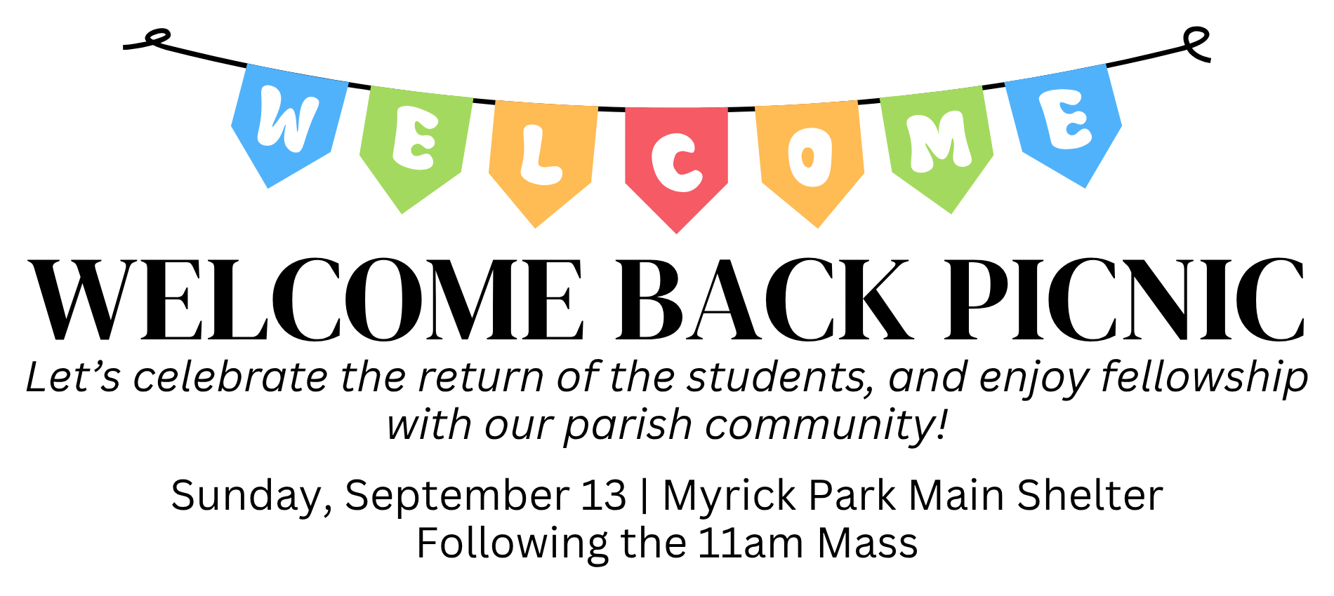 Annual Welcome Back Picnic