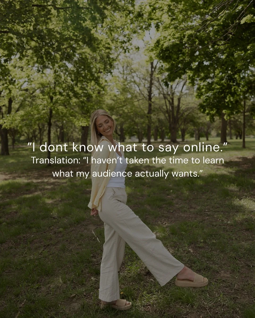 Let&rsquo;s be honest, comparing your business to someone else&rsquo;s highlight reel is one of the quickest ways to stay stuck. ✋
Here&rsquo;s the truth &darr;
✨ Their content doesn&rsquo;t have to stop you from creating your own.
✨ Your voice, your
