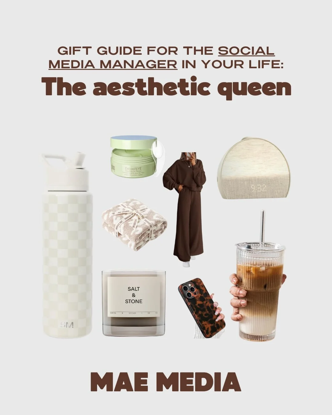 The ultimate gift guide for the social media manager in your life 🎁

Whether she&rsquo;s aesthetic, on-the-go, work-obsessed, or building a brand from scratch, we&rsquo;ve got you! 

Save this post + send it to someone who needs ideas!

#socialmedia