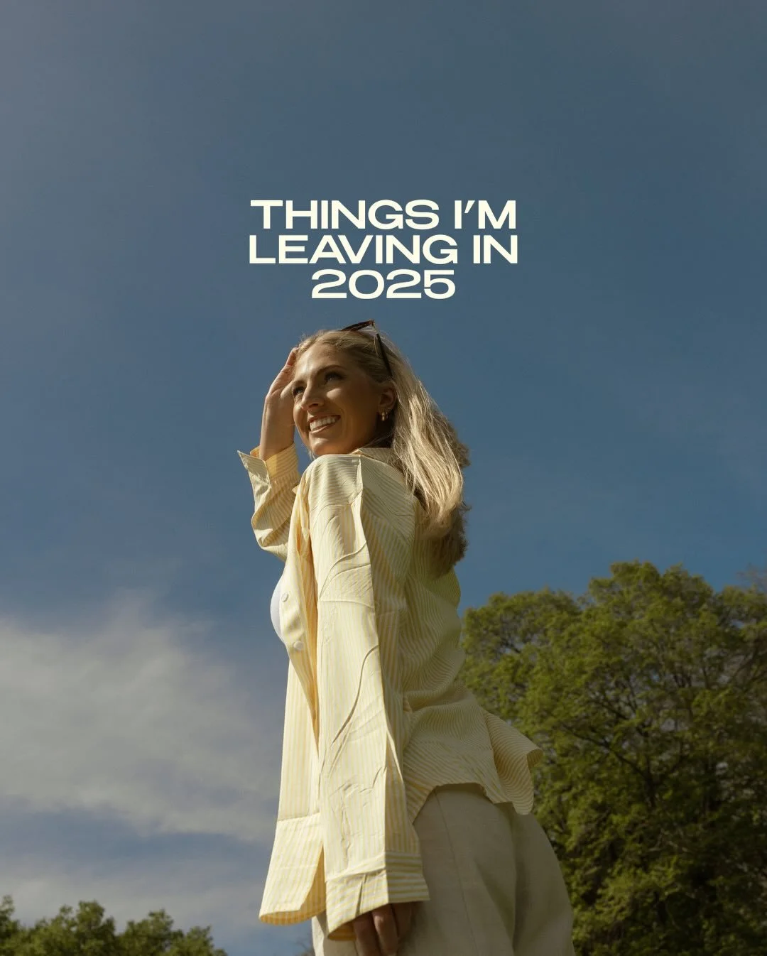 Things I&rsquo;m leaving in 2025:

Waiting to feel &ldquo;ready.&rdquo; Overthinking. Burnout. Comparison. Saying yes when I mean no.

Running Mae Media has taught me that growth doesn&rsquo;t come from staying comfortable, it comes from showing up a