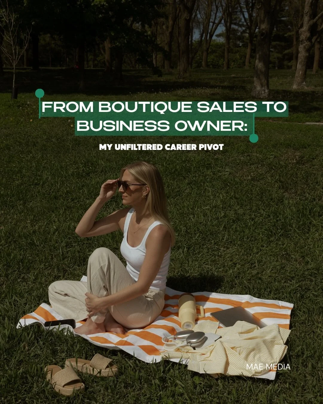 If you&rsquo;re new here (or you&rsquo;ve been here for a while but don&rsquo;t know my backstory)... here you go!

My career journey has been anything but a straight line, but every single stop taught me something I use at Mae Media today:

The Pivo