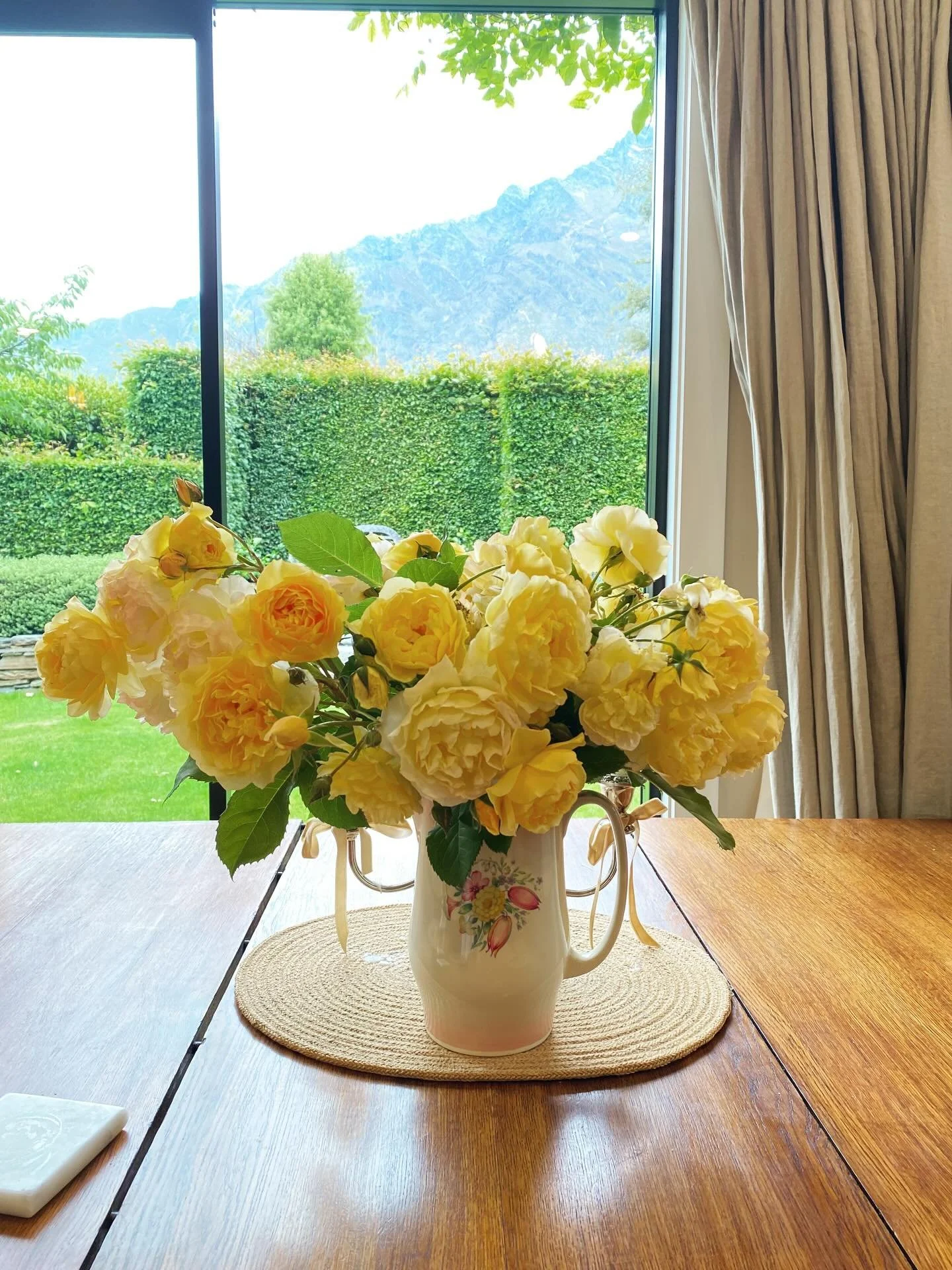After a wonderful but long semi-spontaneous roadie up the West Coast across to Motueka and down the East Coast we return to Queenstown on the longest day with the garden in full bloom. The biggest strawberries and swathes of roses. Happy Summer Solst
