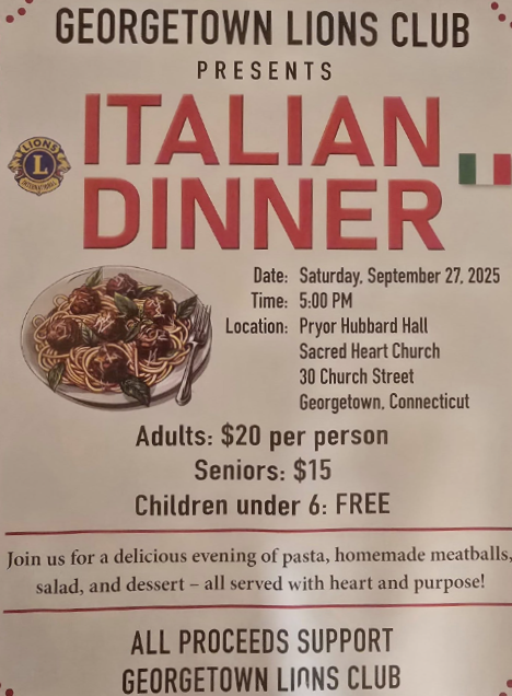 Georgetown Lions Club Spaghetti Dinner