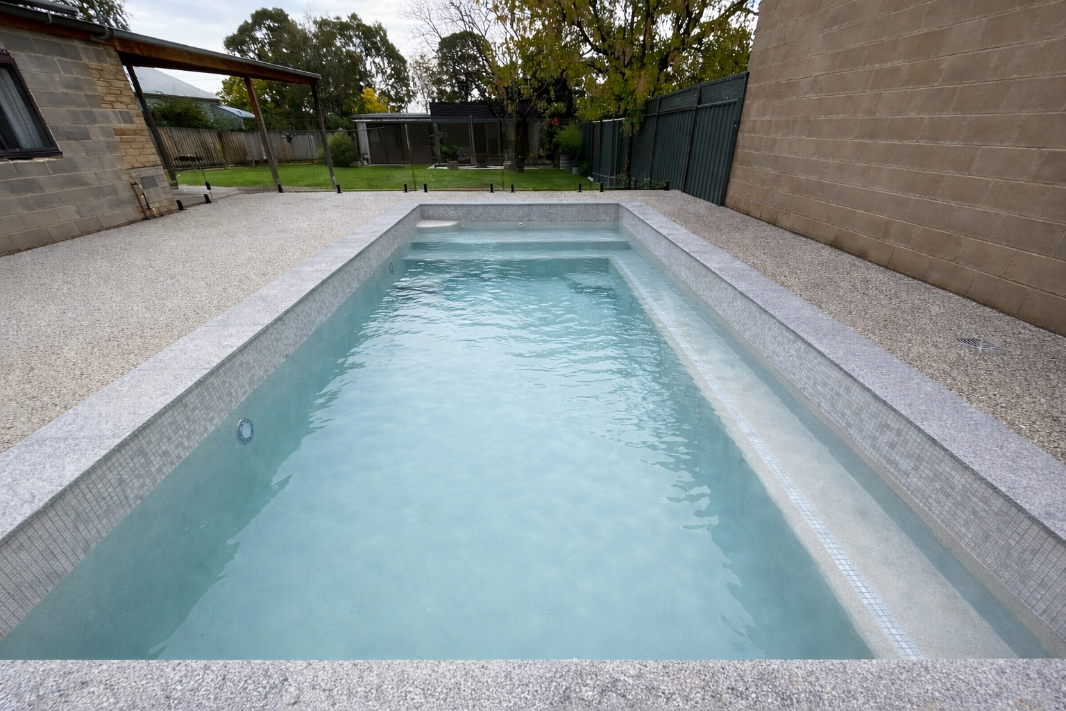 Modern Backyard Pool