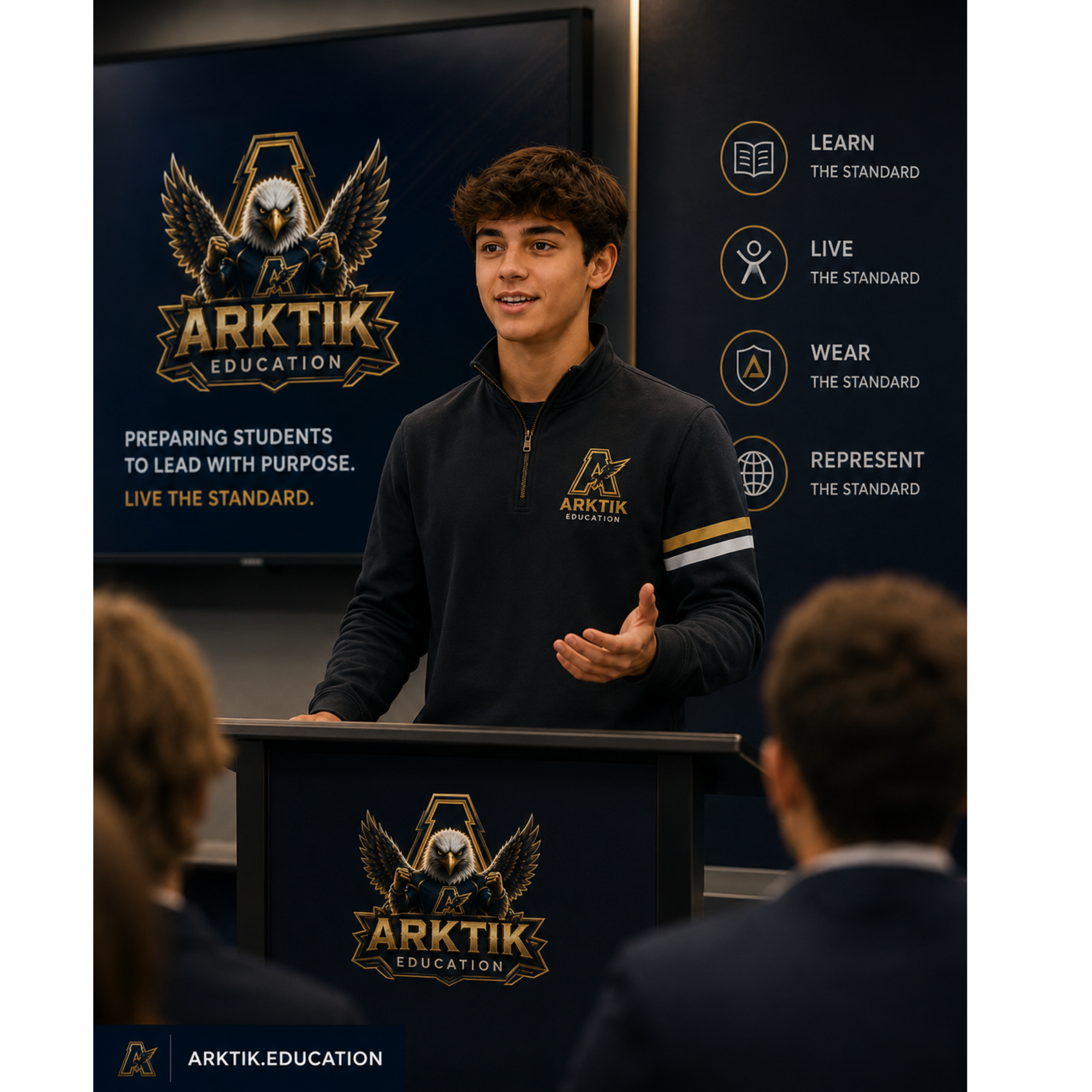 ARKTIK Public Speaking Confidence Cohort — Grades 6–8