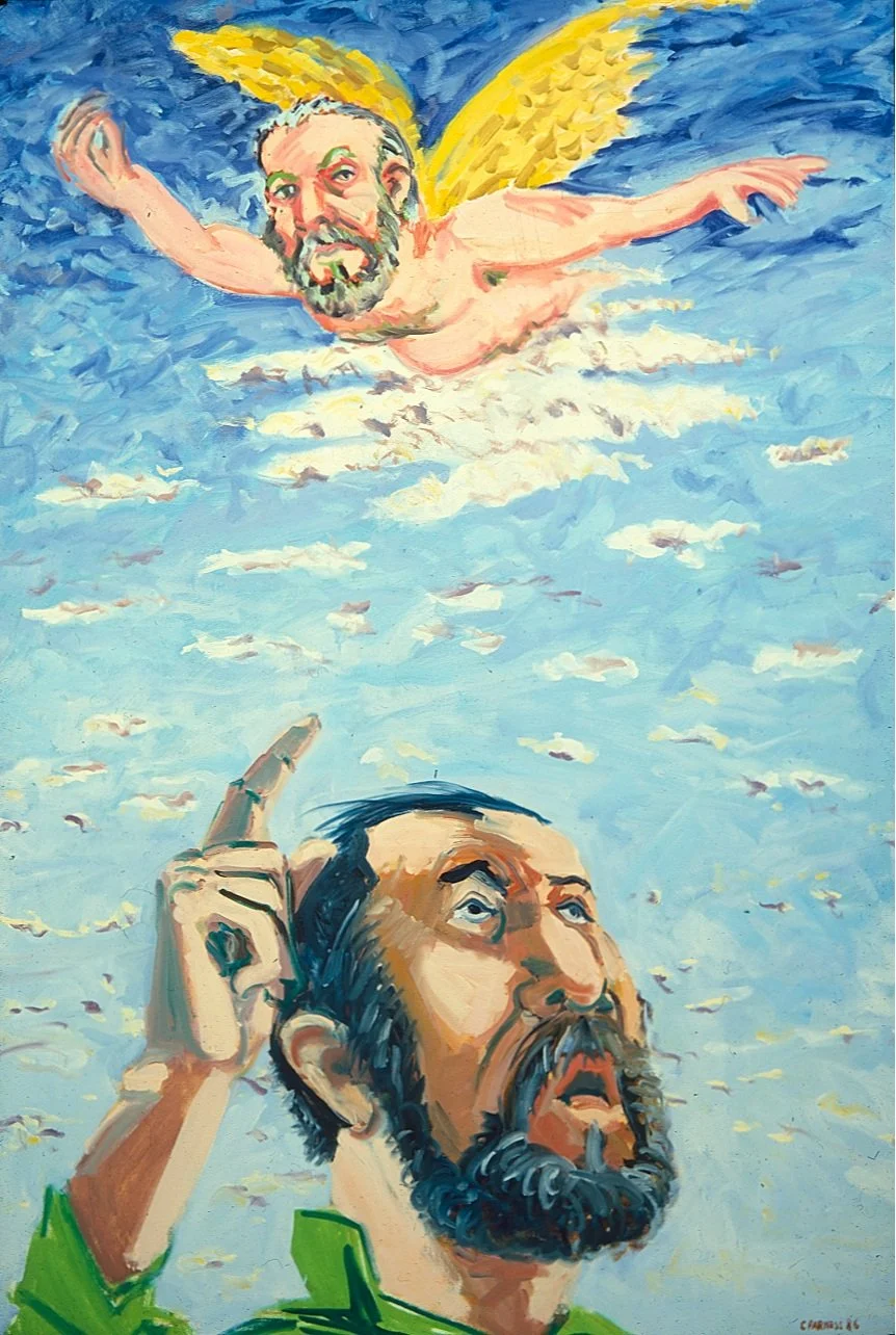 Bless My Soul, 1986, Oil on Canvas, 40x60 inches