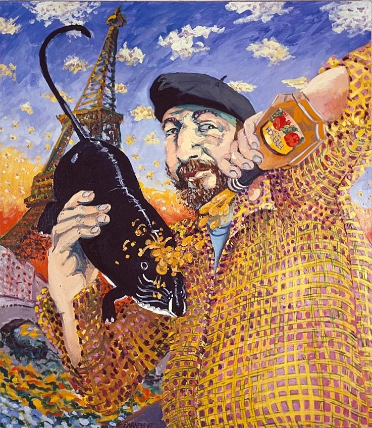 French Dressing, 1987, Oil on Canvas, 46x40 inches