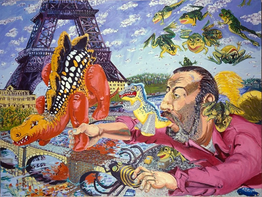 Reign of Terror, 1987, Oil on Canvas, 60x80 inches
