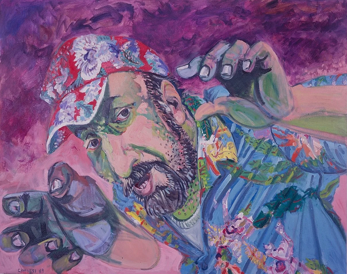 Kitchy Koo, 1989, Oil on Canvas, 40x50 inches