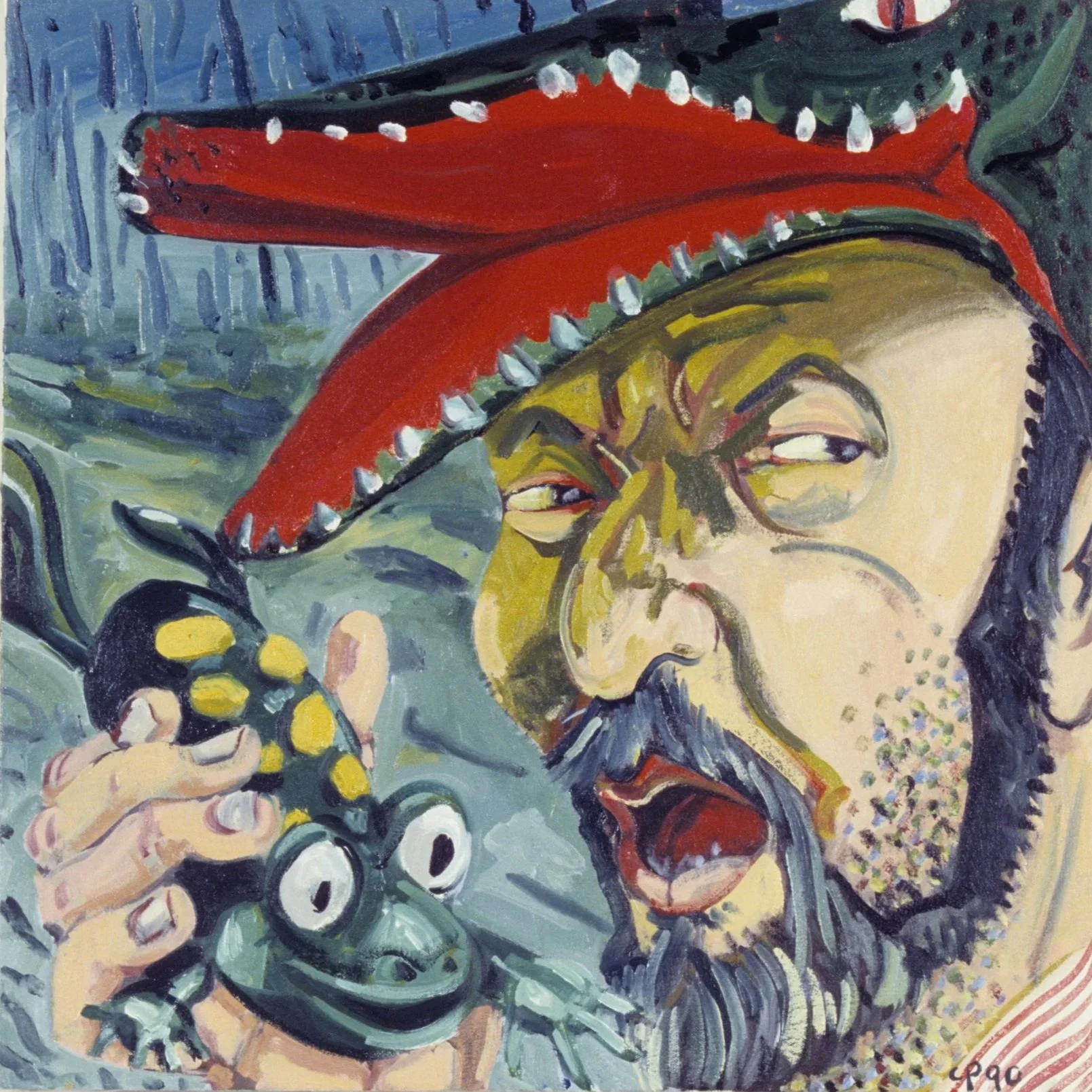Gator and Frog, 1990