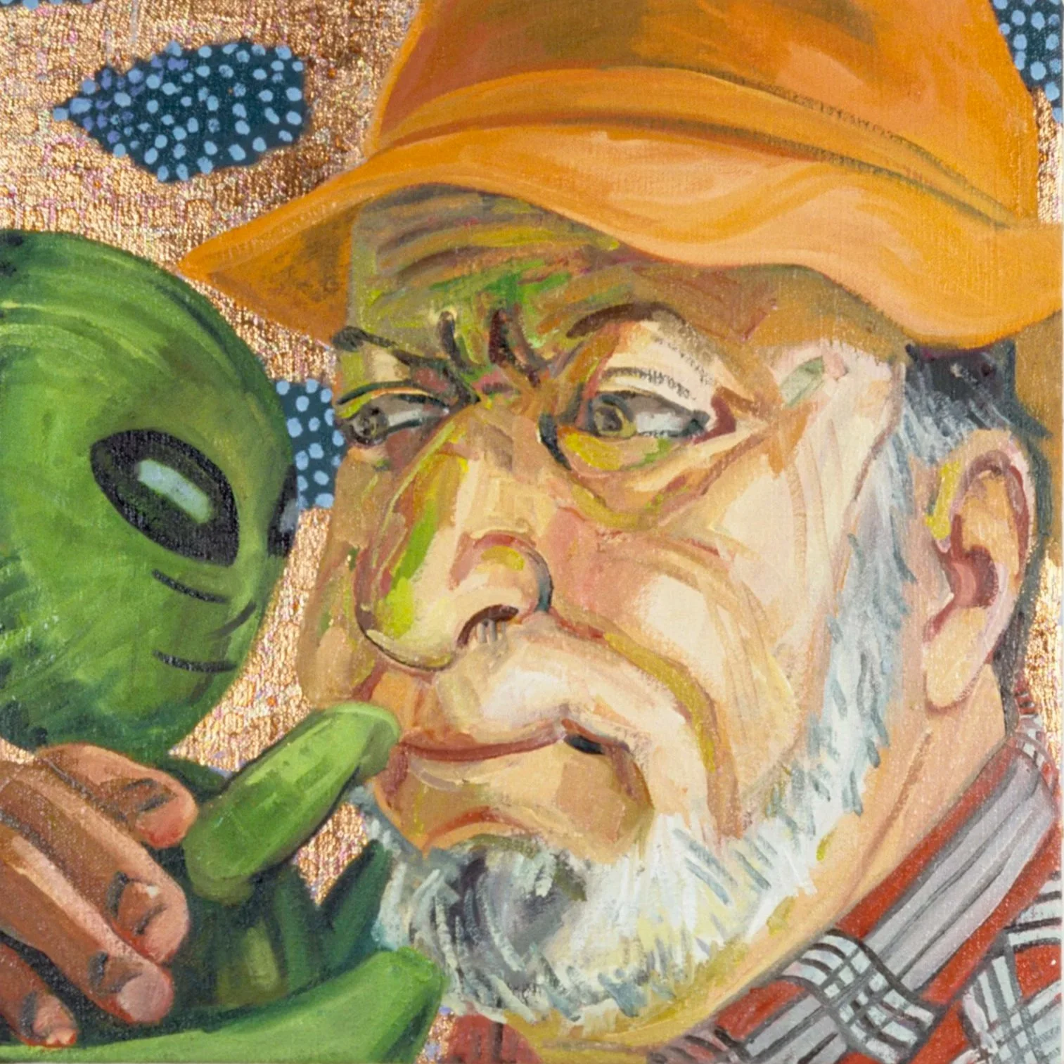 Orange Hat Green Alien Imp, 2003