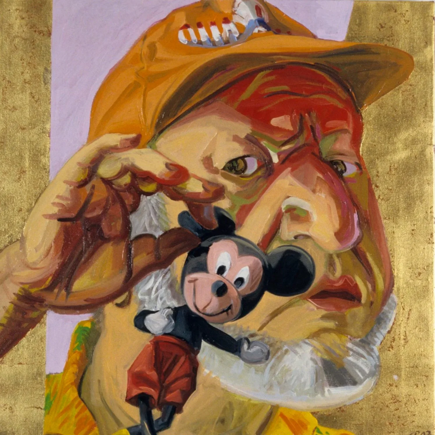Mickey with Orange Hat, 2003