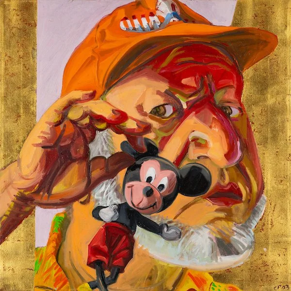 Mickey with Orange Hat, 2003