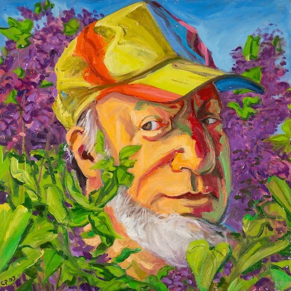 Lilacs with Rainbow Hat, 2003