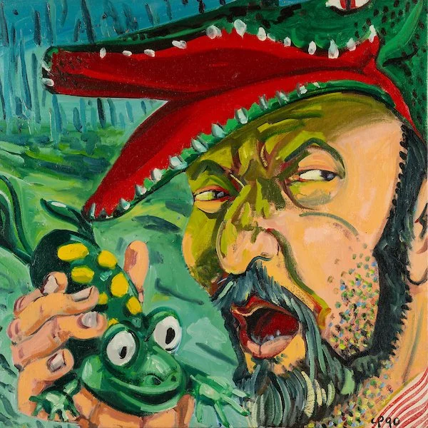 Gator and Frog, 1990