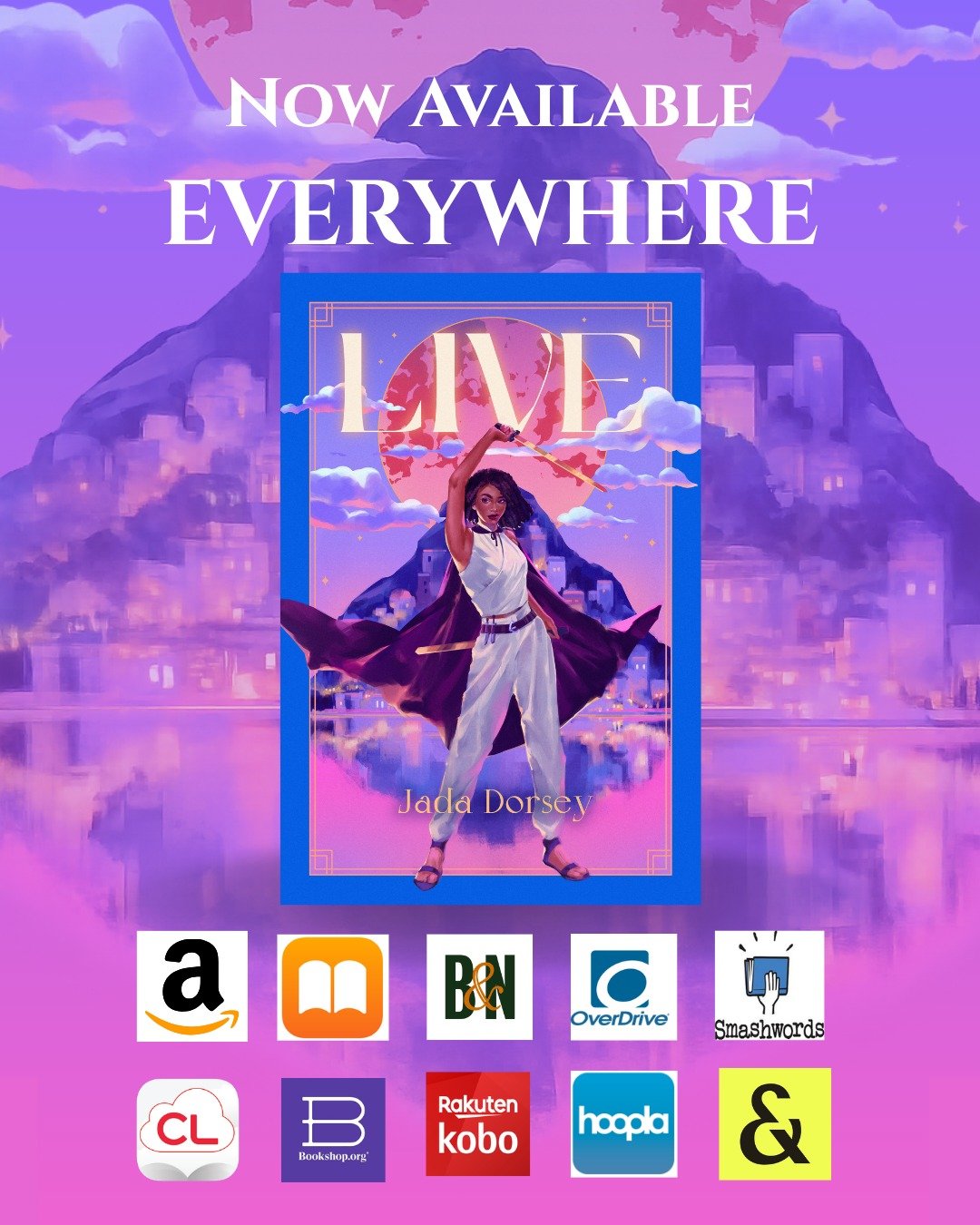 Hey there! You can now read Live everywhere! Read the first book in the Blood of Zoi series today!

Lorelai of the Outskirts, a skilled spy and thief, signed up for one job: seduce a man, steal information, and get out. But after she is betrayed and 