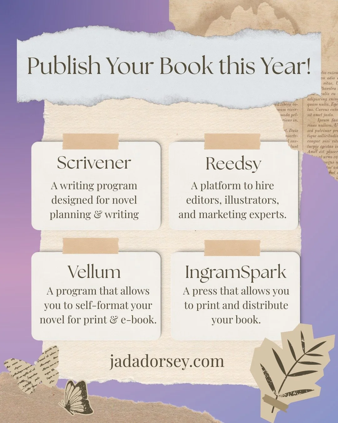 This is the year you publish your book! As I get ready to publish book two in my Christian Fantasy series, I wanted to share the resources I was using. Let's do it together!

#AuthorTools #PublishingTools #IndieAuthor #SelfPublishing #WriterCommunity
