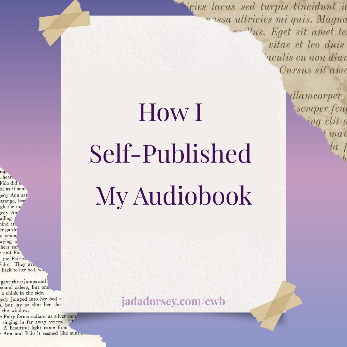 How I Self-published my audiobook