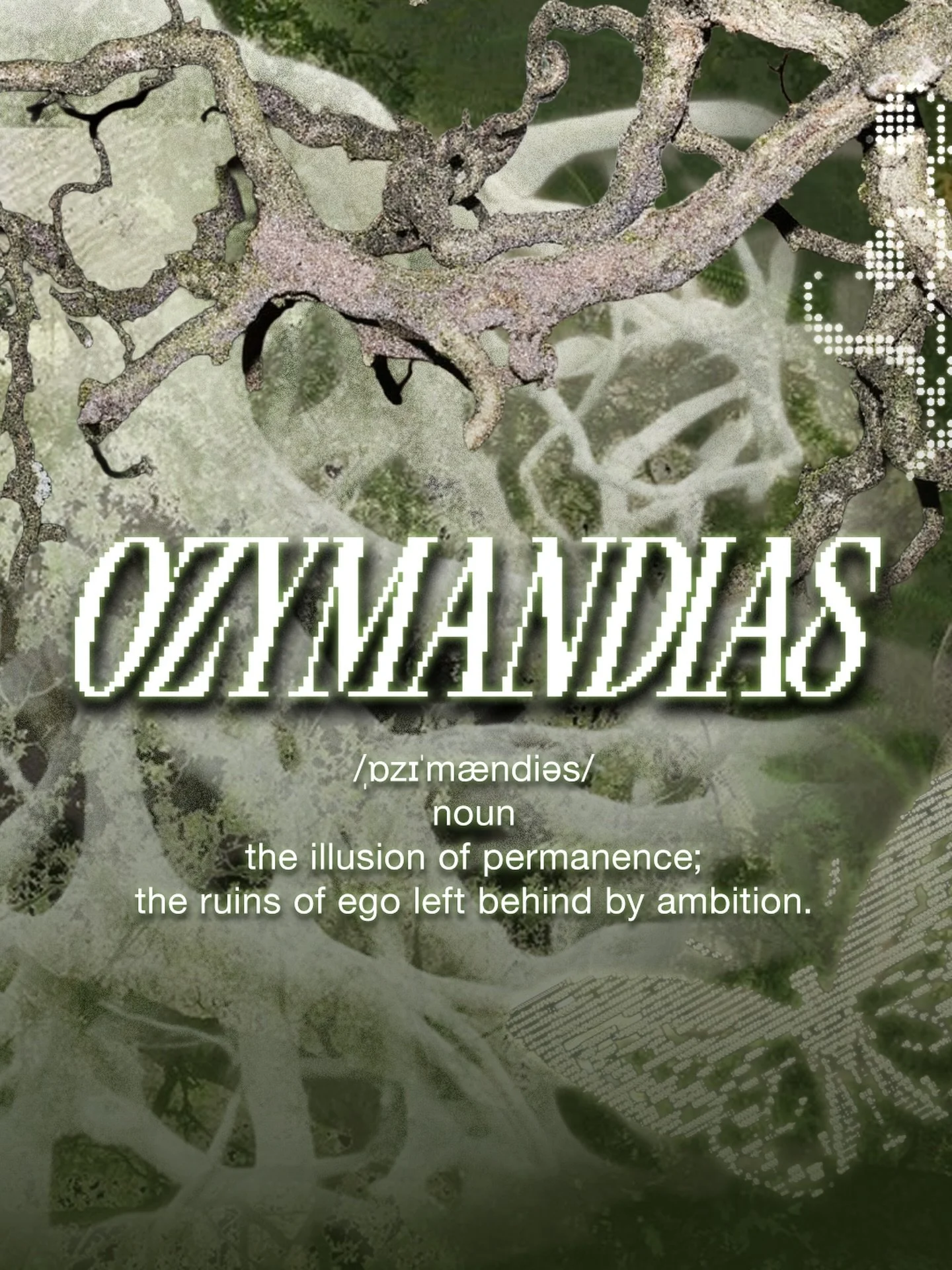Glaze, Volume XIV, Ozymandias, the collapse of false monuments. Built on truth or not at all, we&rsquo;ll find you in the ruins ⚖️