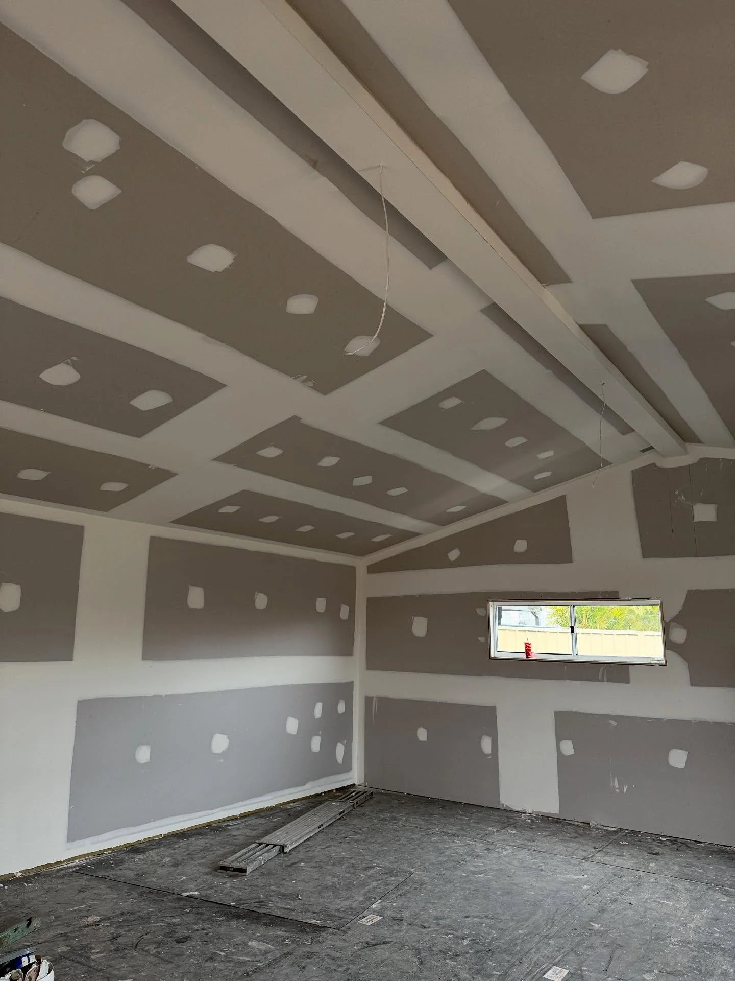 Just wrapped up a stunning interior linings project in Woonona. A simple garage conversion adding excellence throughout every detail. Clean lines, quality finishes, and a result we&rsquo;re proud of. 
.
.
.
Builder | @onpointbuildinggroup 
.
.
@csrgy