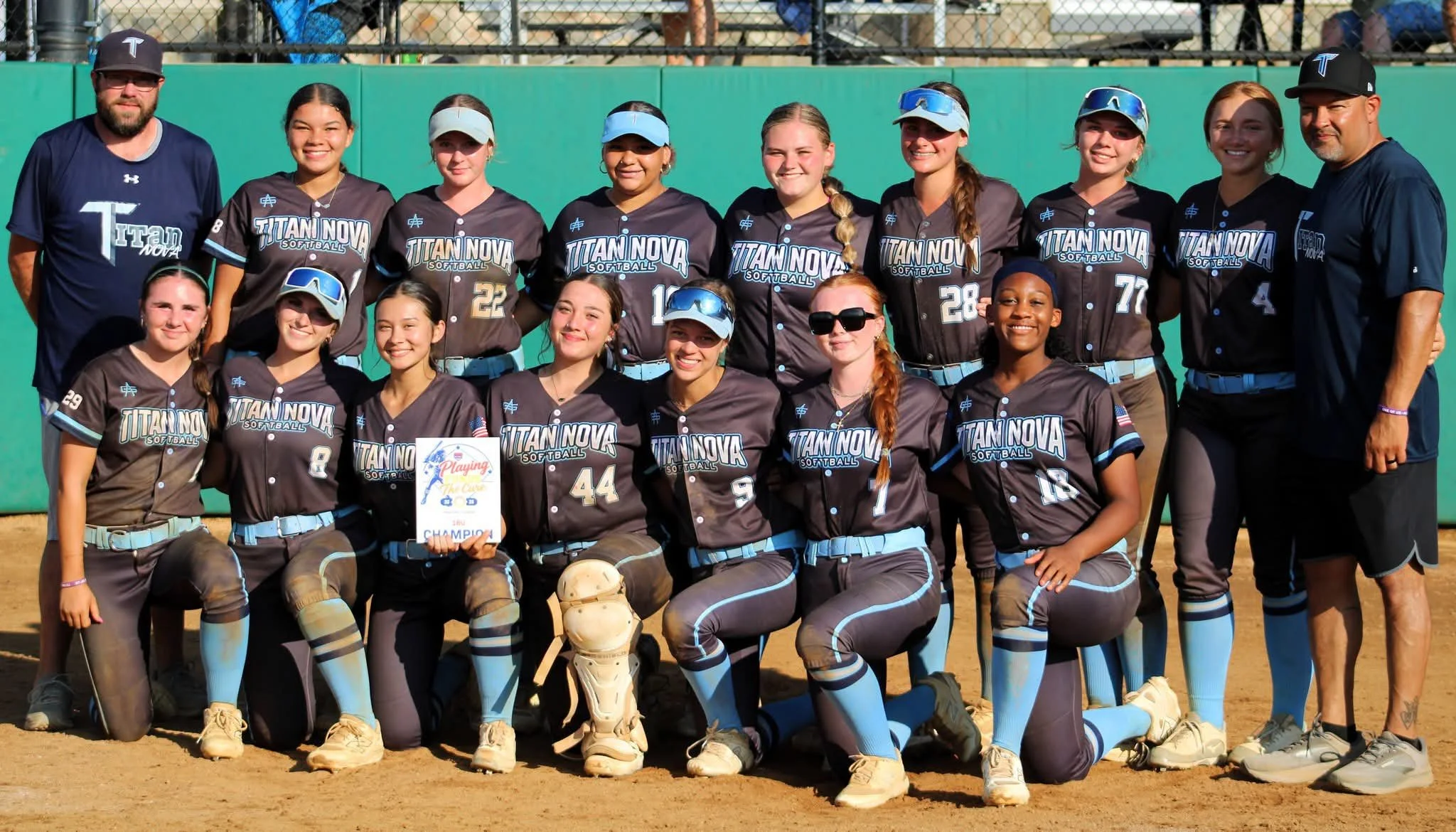 1st Place USA Playing Funds the Cure