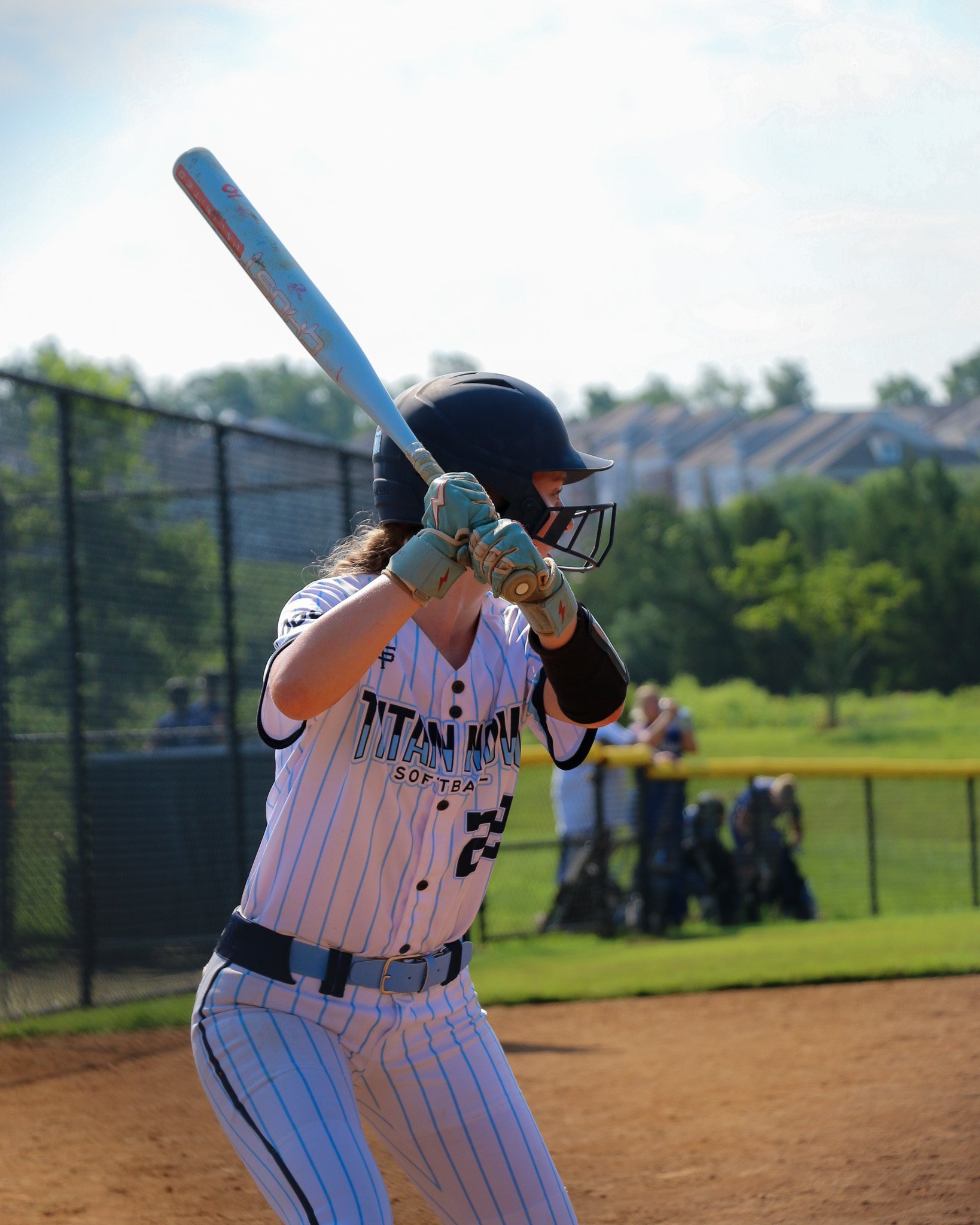 TItan NOVA softball player at bat