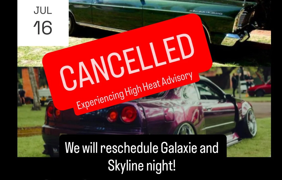 CANCELLED - Hot Summer Nights - Galaxie & Skyline Night