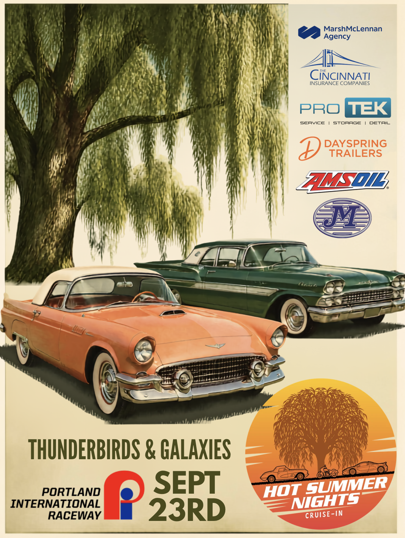 Hot Summer Nights - THunderbirds &amp; Galaxies