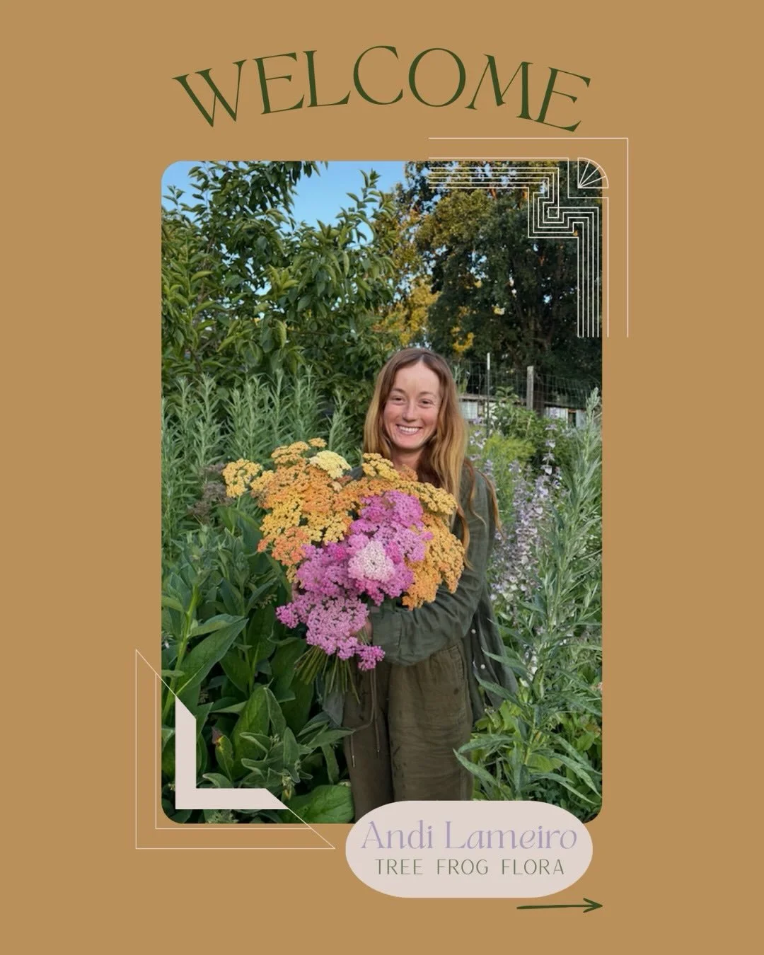 ...

Welcom ANDI LAMEIRO from @treefrogflora!🎉

Andi is the first member of our SCFM GrowerPath Program, where we will spend the season building a solid foundational relationship that we hope will last many years to come.

Not only is she dedicated 