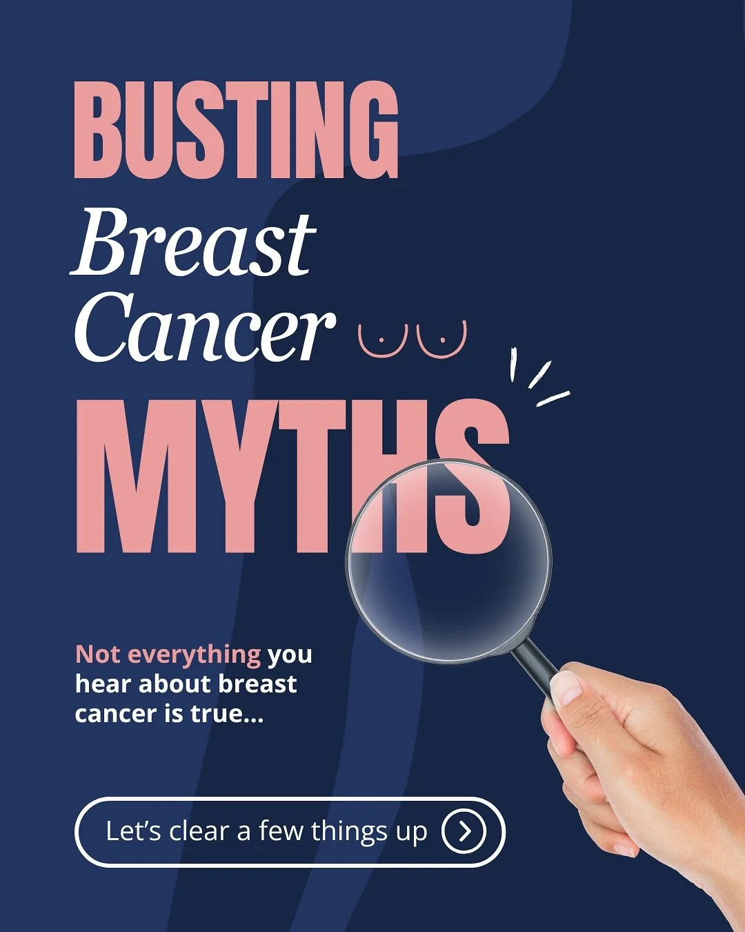 We&rsquo;ve all heard about it, but how much do you know about breast cancer? 
LEARN the facts 
KNOW your body 
TAKE action early! 

25 is the new 50! 💛