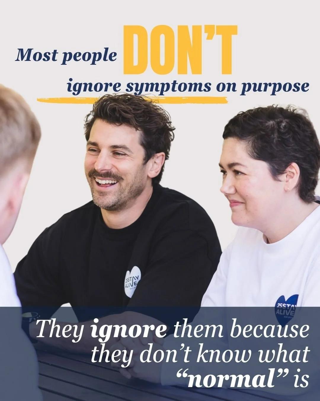 Educating and empowering younger people to take action on their health is what we are all about at 25 Stay Alive. 

What does that mean? It means know your body, know the signs and symptoms and know when to act! 

25 is the new 50 💛