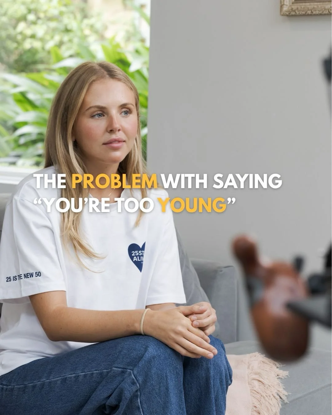 The problem with &ldquo;you&rsquo;re too young&rdquo; is that people believe it.

They wait.
They second-guess themselves.
They put it off.

Young doesn&rsquo;t always mean safe. Prevention, check-ups and earlier conversations matter!