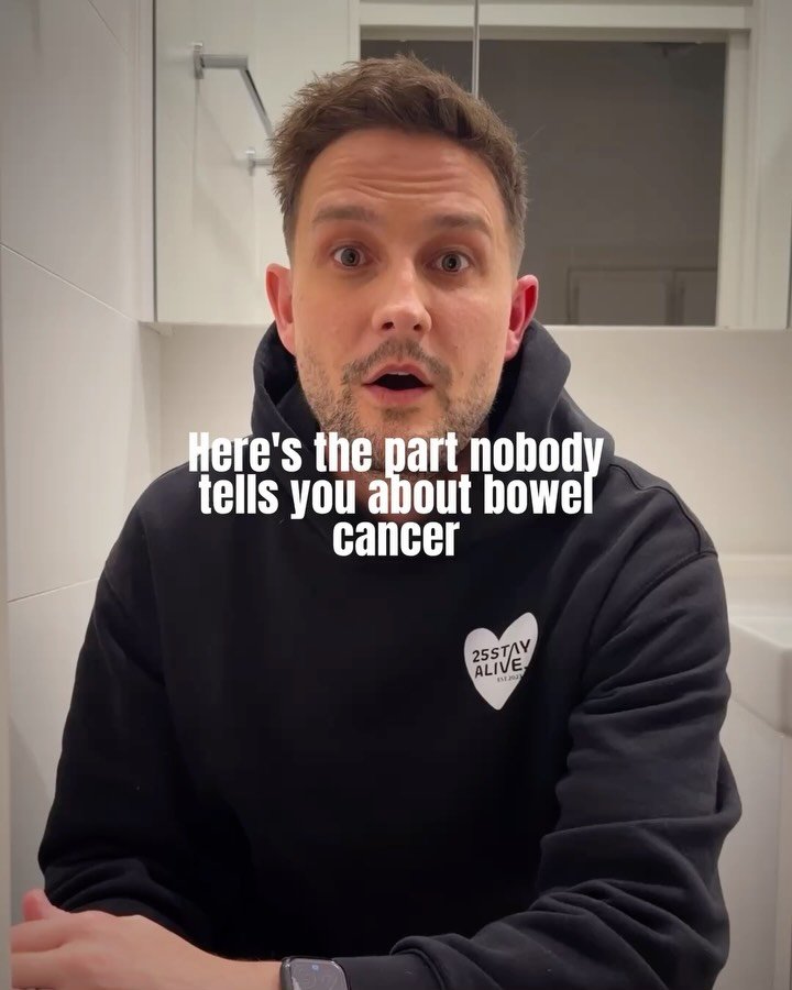 Hugo is 33 and doesn&rsquo;t have a colon&hellip; he has a Colin. 

Bowel cancer took his colon, rectum and part of his small bowel. It started long before anyone would&rsquo;ve told him to get checked.
We&rsquo;ve been taught bowel cancer is somethi