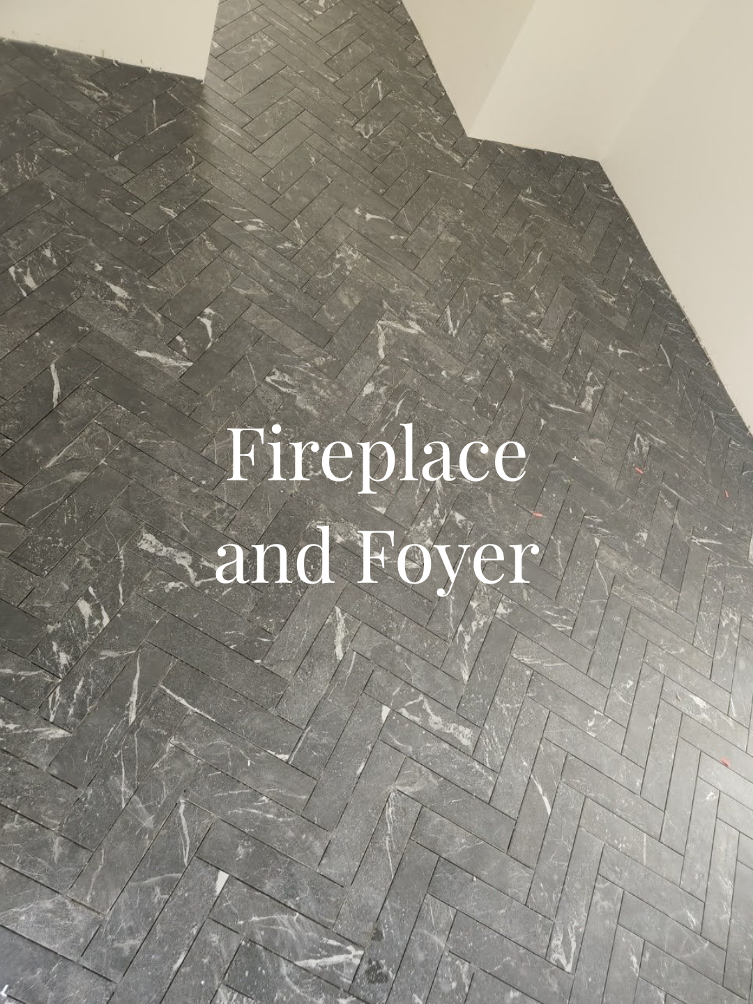 Fireplace and Foyer