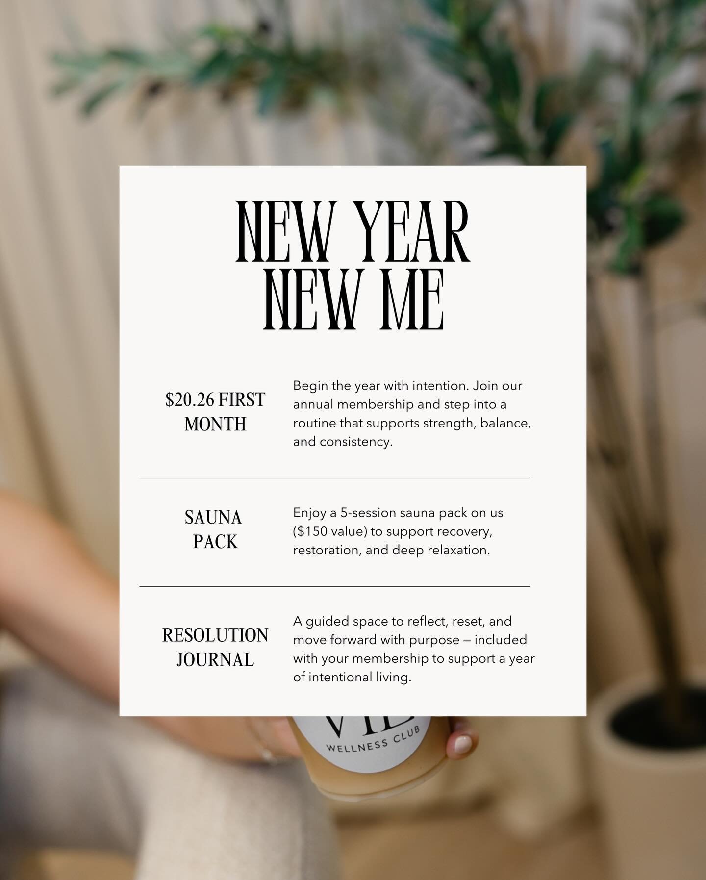 This is your sign to choose yourself 🤍

Not with pressure.
Not with perfection.
But with intention, consistency, and care.

This season at Vie, we&rsquo;re inviting you to slow down, move with purpose, and build habits that actually support your lif