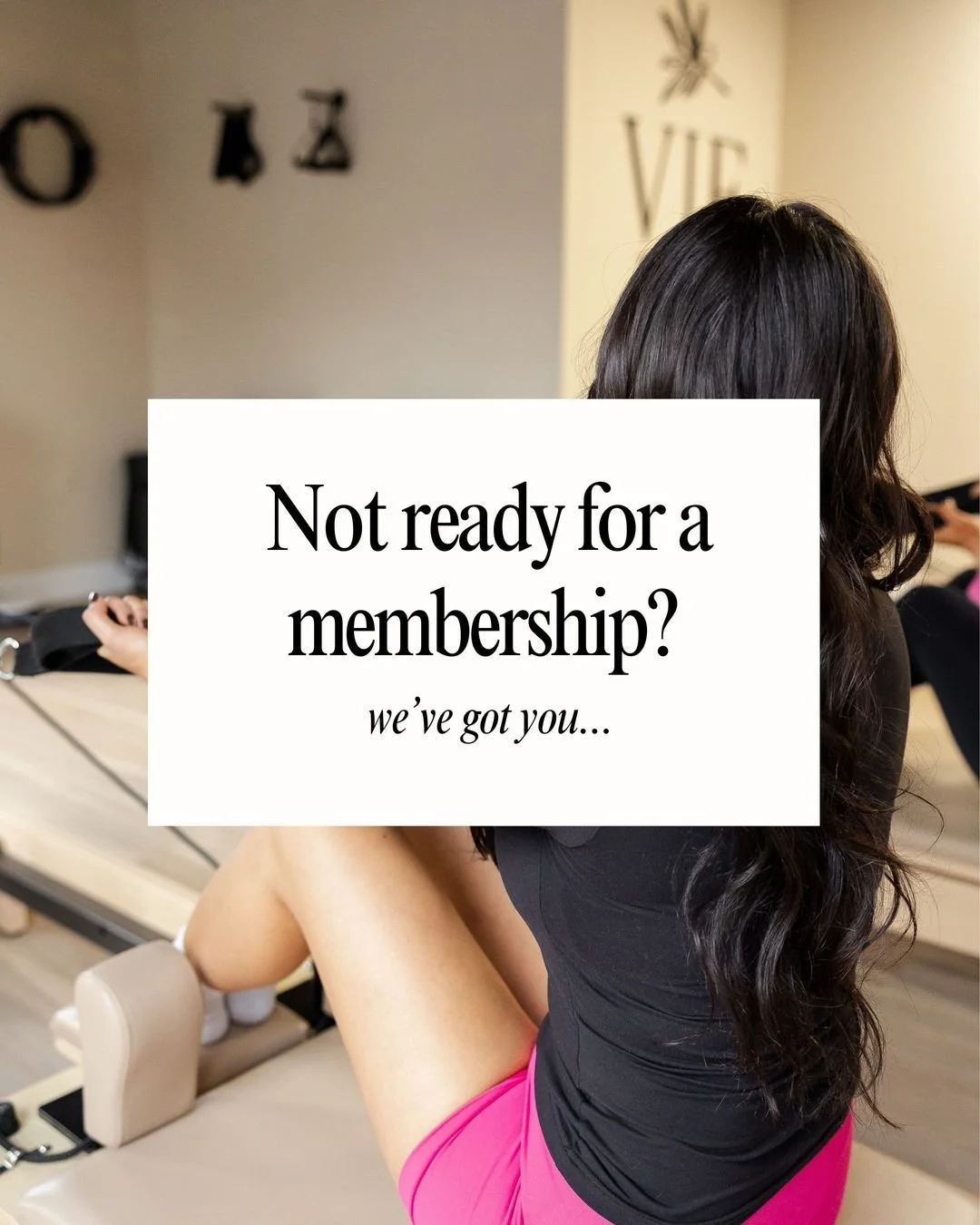 Not ready for a membership?

Our class packs offer flexibility without commitment and a better value than single drop-ins.

Choose 5 or 10 classes and move at your own pace. Thoughtful for gifting and perfect for getting started.

Explore pricing on 