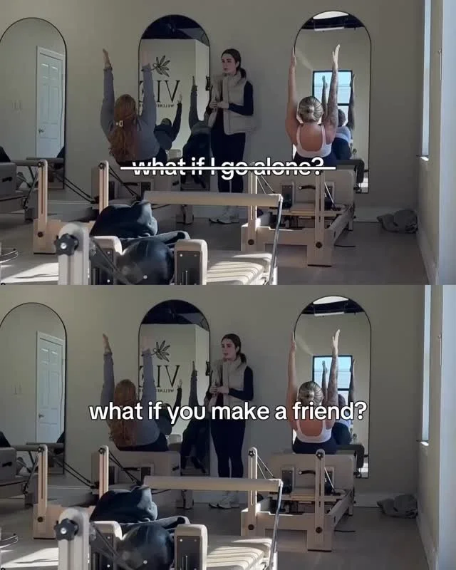 &ldquo;What if today isn&rsquo;t my day?&rdquo;

There&rsquo;s always tomorrow.

&ldquo;What if I&rsquo;m not strong enough?&rdquo;

What if you surprise yourself?

The hardest part is showing up &mdash;
after that, your body (and your mind) will mee