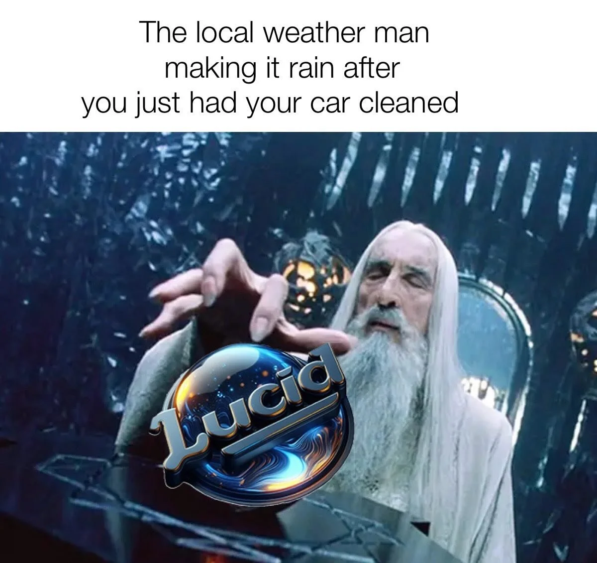 Gotta love those Spring Showers. Thanks for the free water spots! 

LucidAutoSalon.Com