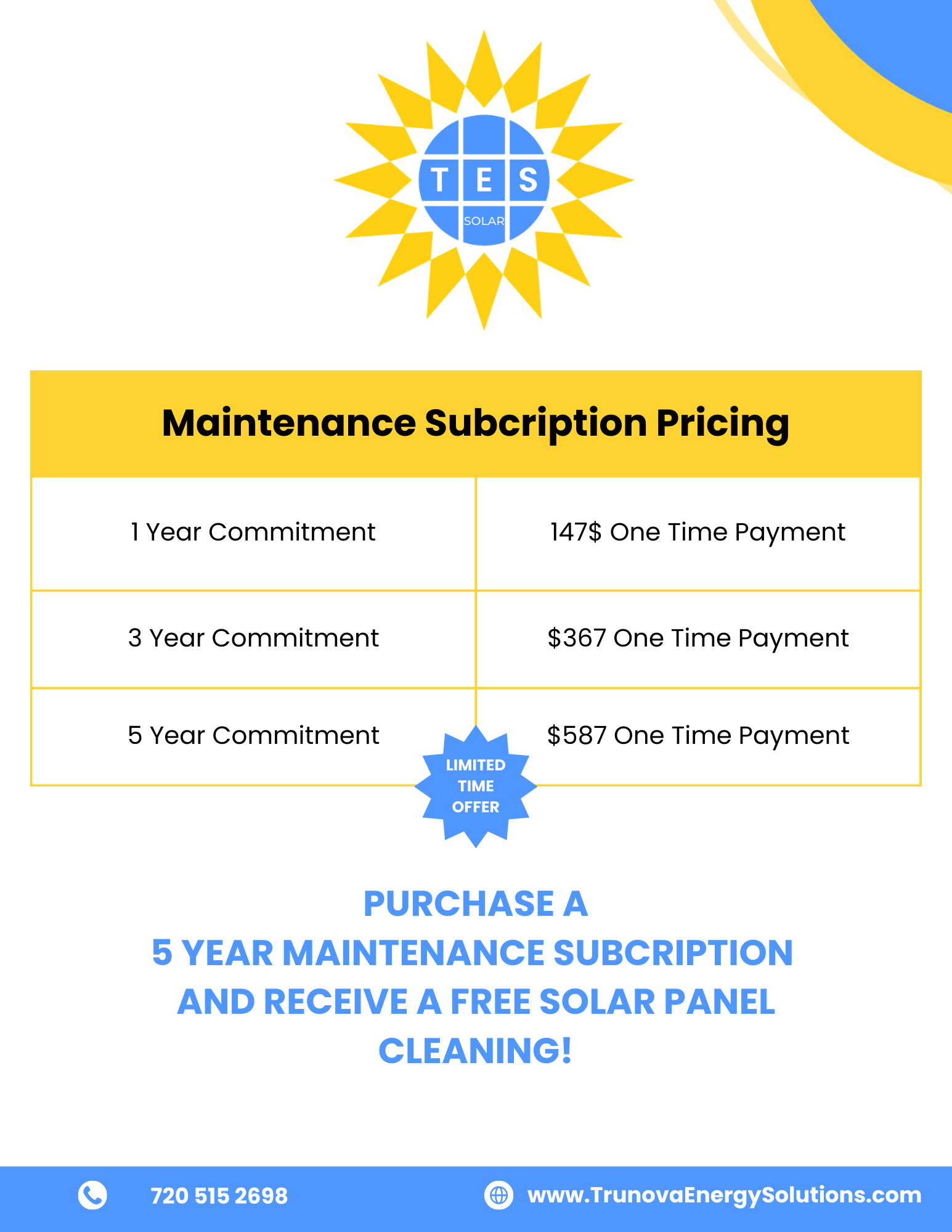 Solar Panel Cleaning Special for residents in Denver Colorado