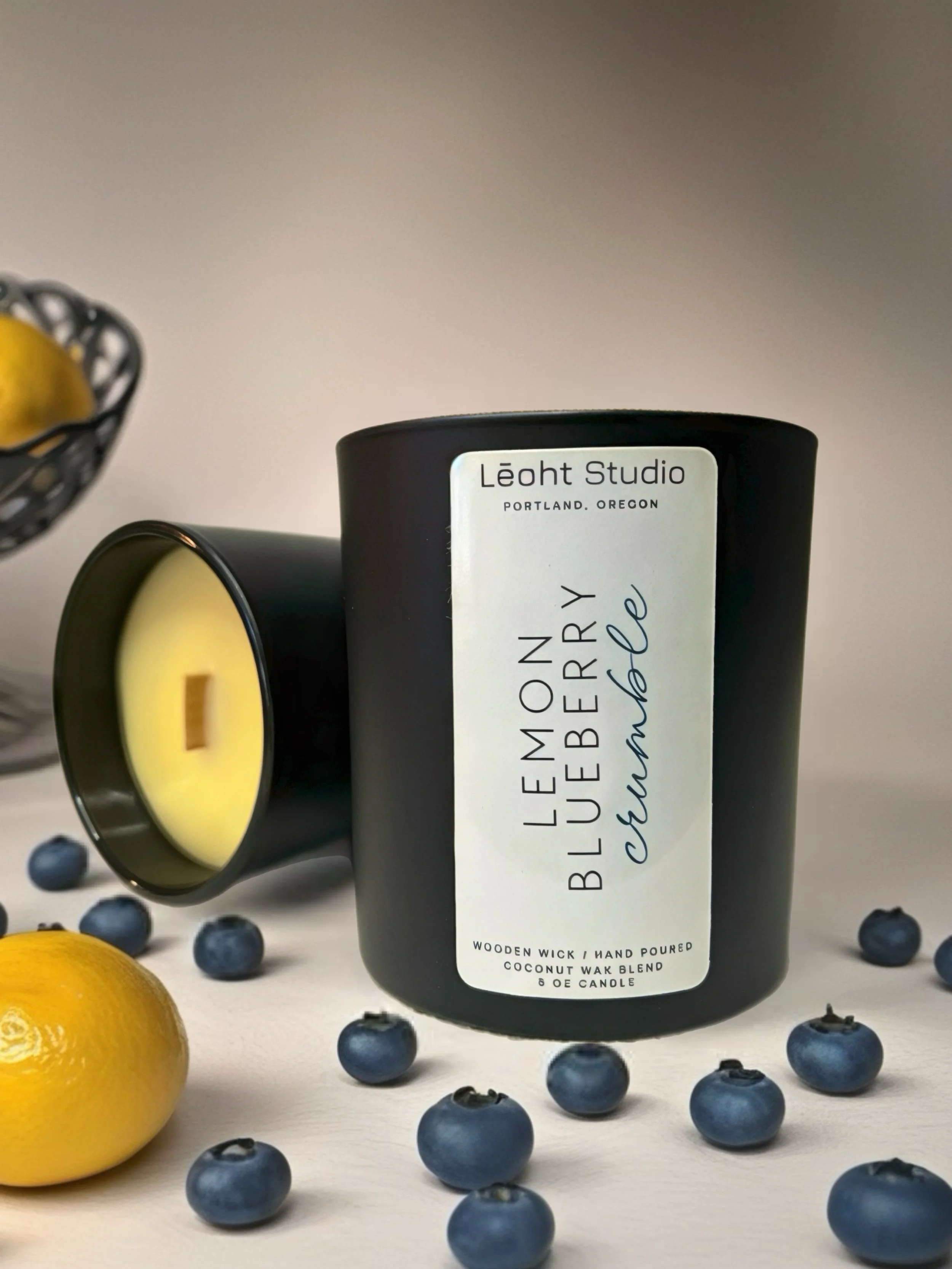 Lemon Blueberry Crumble Candle