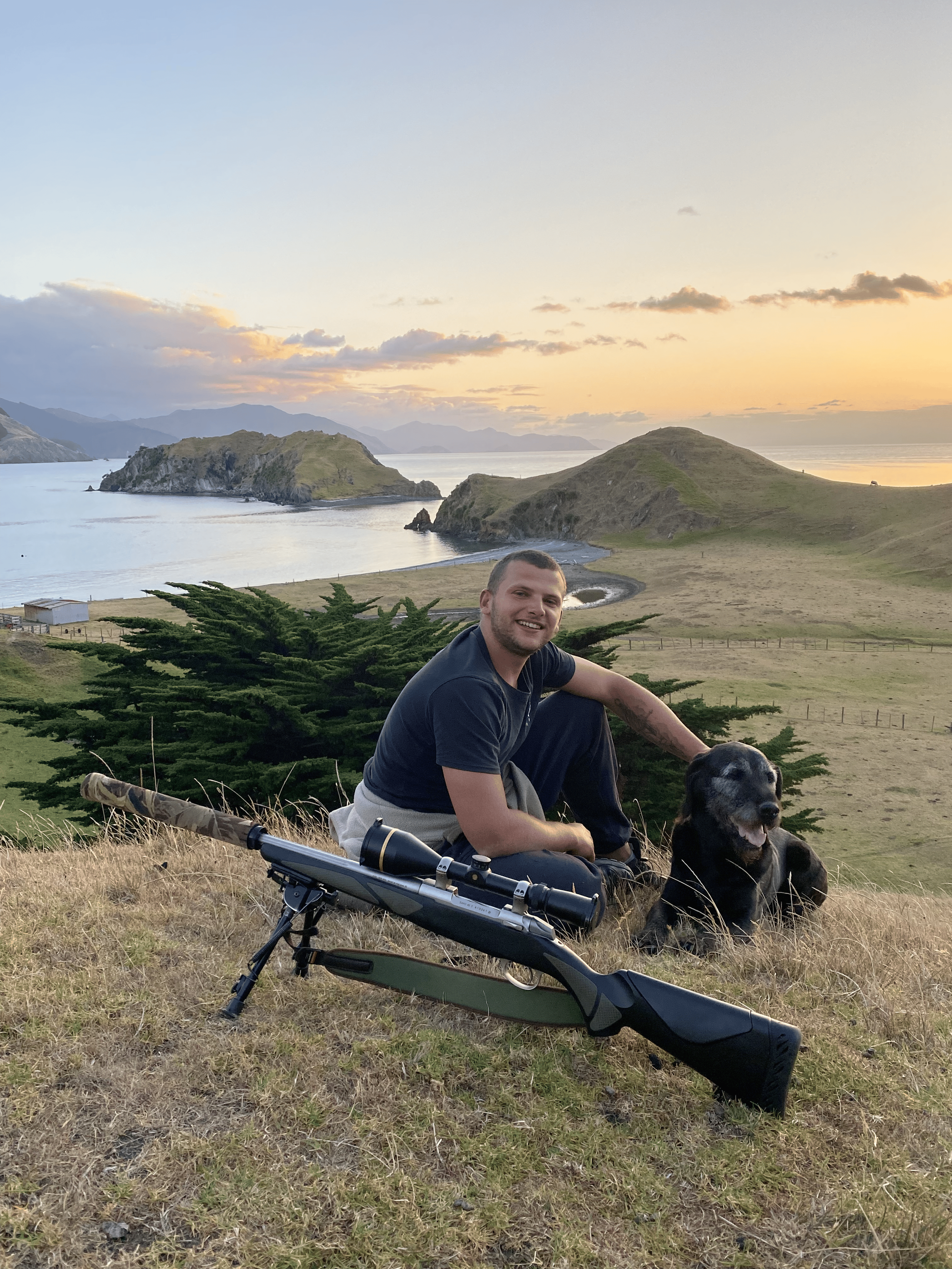 Ohana Bay Hunting Deer, South Island, New Zealand
