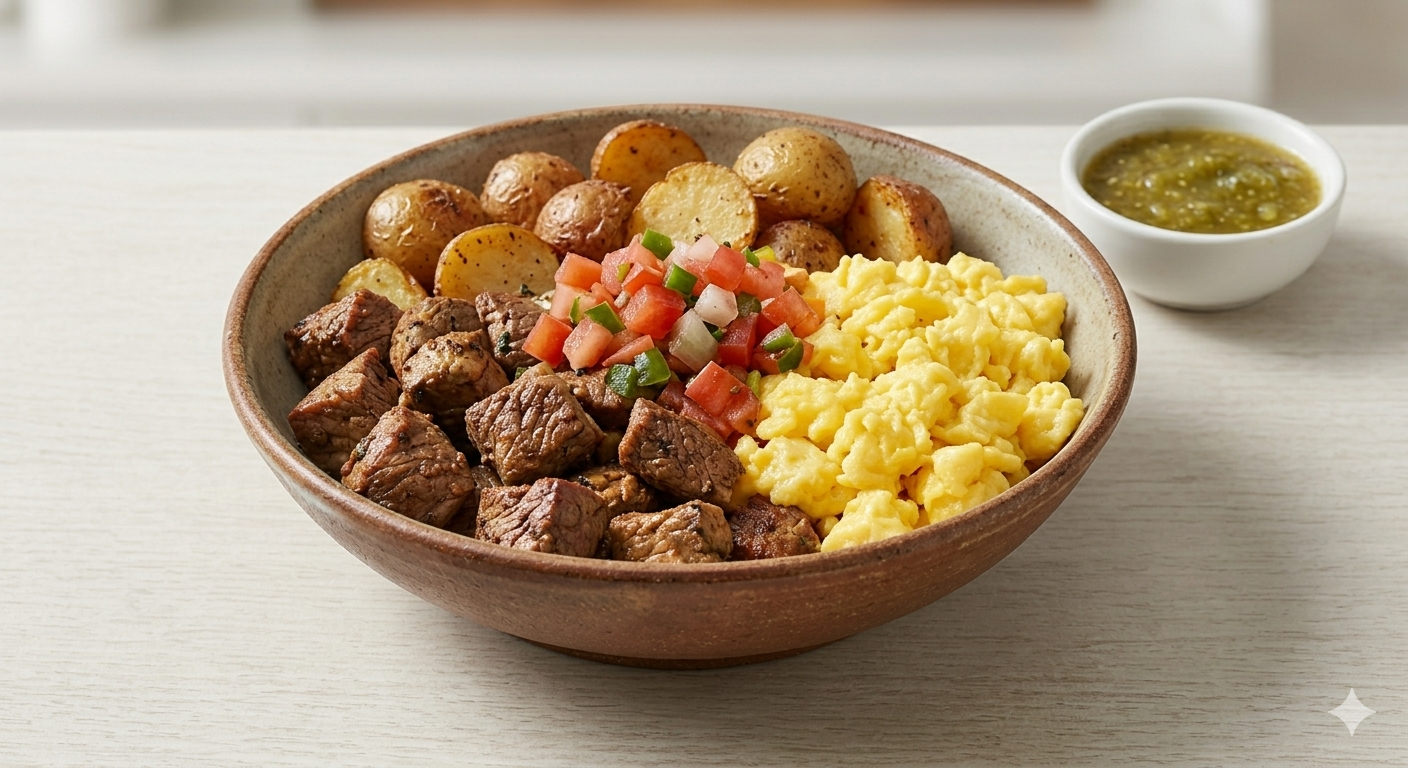Saturday Bootcamp & Brunch(Steak & Egg Bowl)