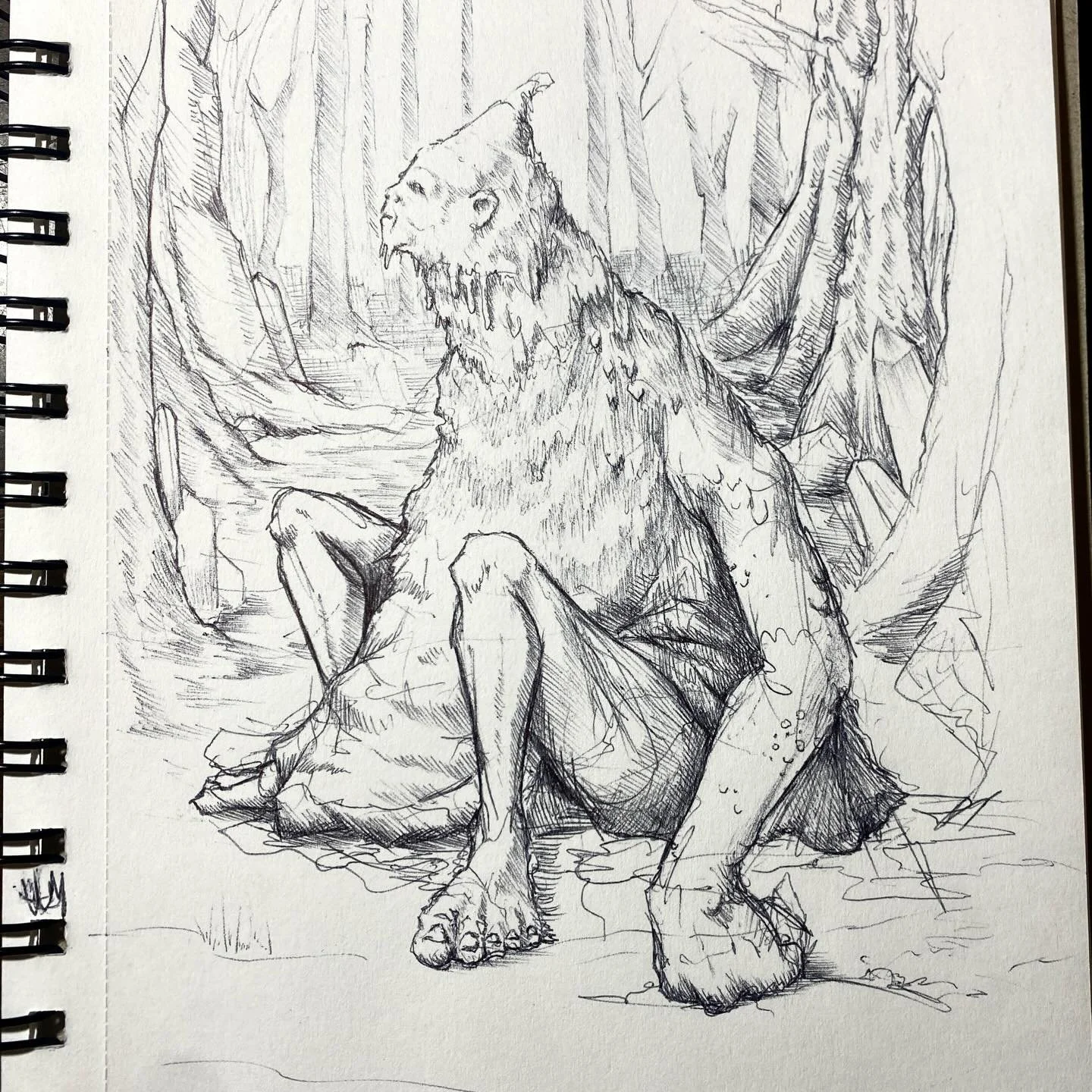 Drawing from earlier in 2025. I want to catch up with sharing art from the past while!
-
-
- #art #drawing #ballpoint #fantasy