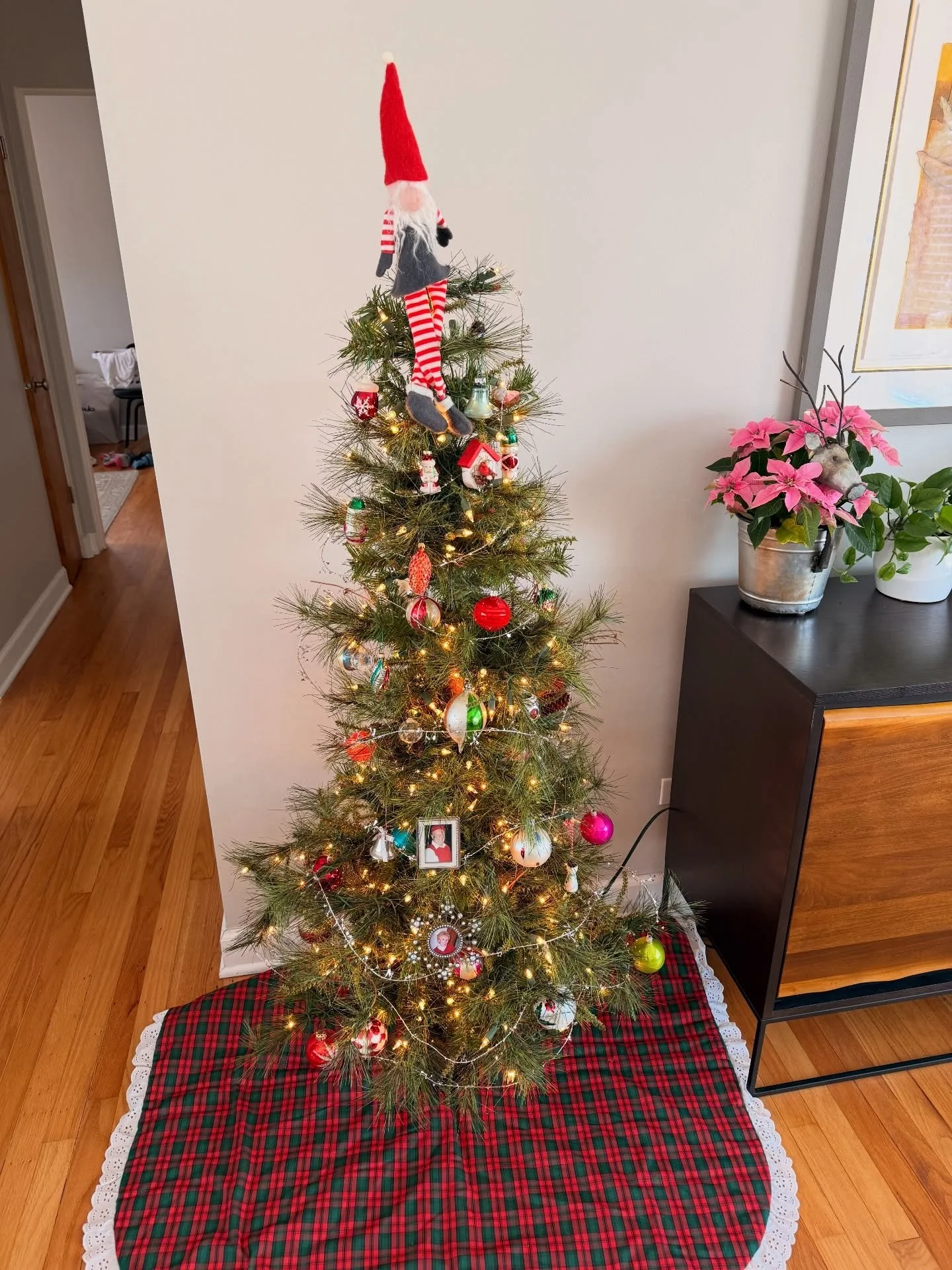 Little Mister Fix It was able to bring a little Christmas cheer to another client recovering from an injury! I helped pull out their decorations, sort through everything, and get their lights, d&eacute;cor, and tree beautifully set up for the season.