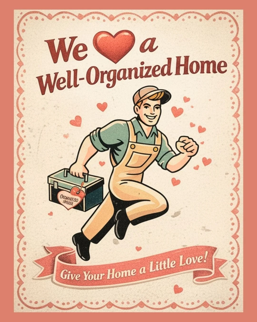 Homes need love too! If there&rsquo;s a room you want to adore again, contact us &mdash; we&rsquo;ll bring the organization and the Valentine&rsquo;s vibe
#neatfreak #littlemisterfixit #valentinesvibes❤️