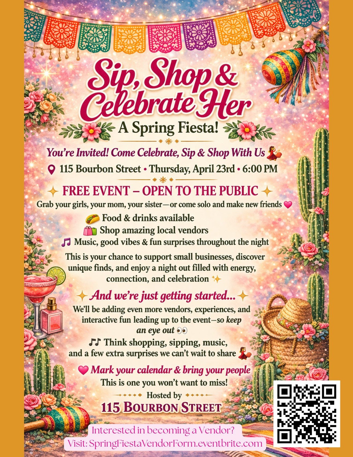 Little Mister Fix It is headed to the Spring Fiesta at 115 Bourbon Street 

Thursday, April 23rd &bull; 6:00 PM &bull; FREE &amp; Open to the Public

Come find our booth and let's talk about getting your space together &mdash; whether that's:
🏠 Home