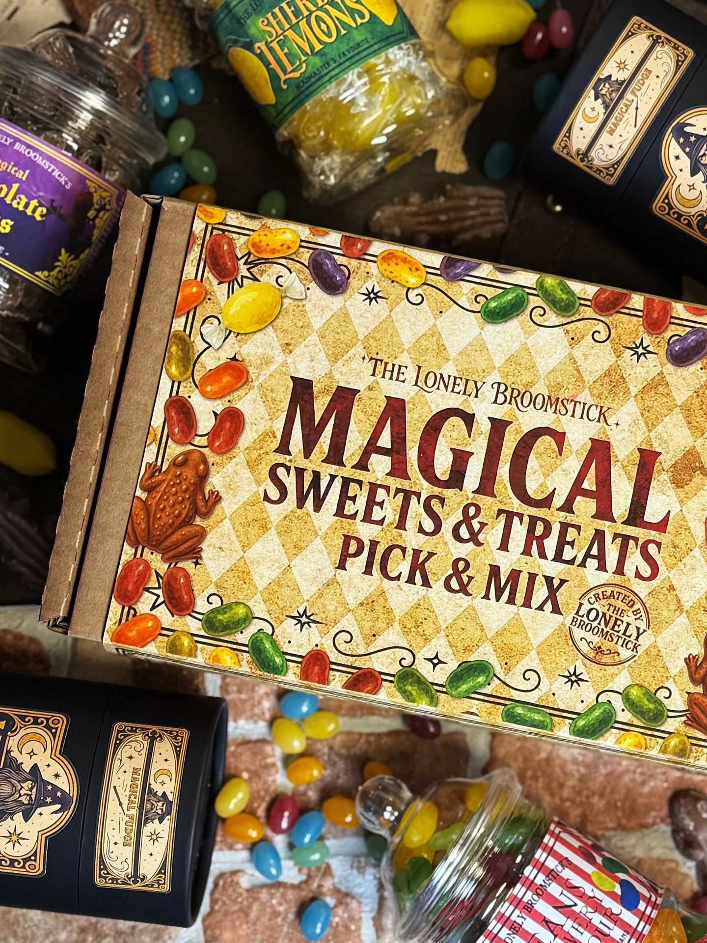 ✨Perfect for Christmas!✨

Our brand-new Magical Pick &amp; Mix Box has arrived. Choose three of your favourite treats from our Sweet Jar or Fudge Collection, beautifully packaged and ready to open on the big day.

Now available on our website, as an 